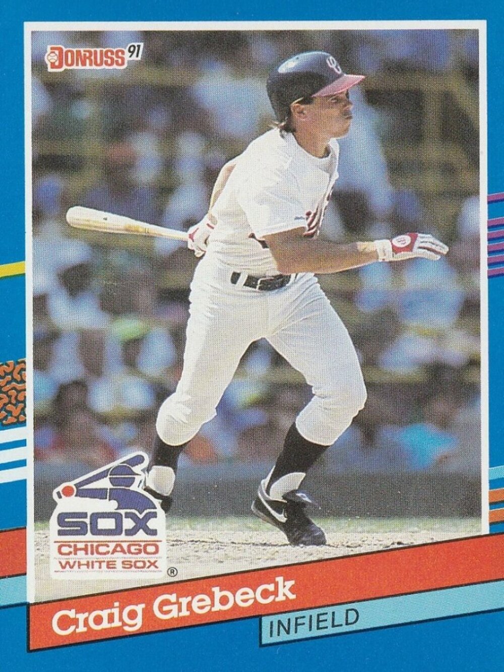 Craig Grebeck - Donruss 91 Baseball Card